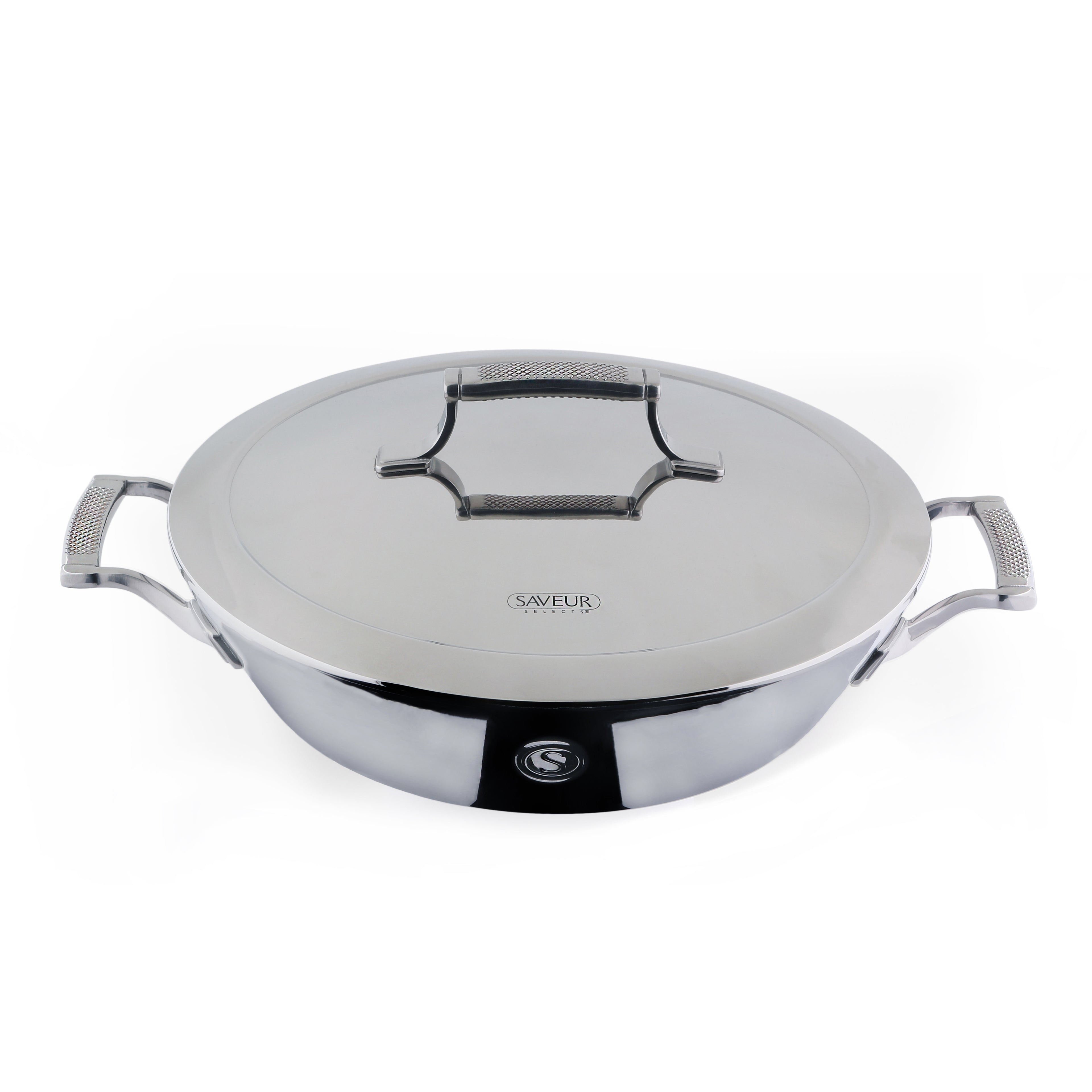 Saveur Selects Non-Stick Everyday Pan with Lid / 30cm