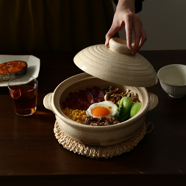 SHIMOYAMA - Vanguard Bankoyaki Burnt Clay Pot White