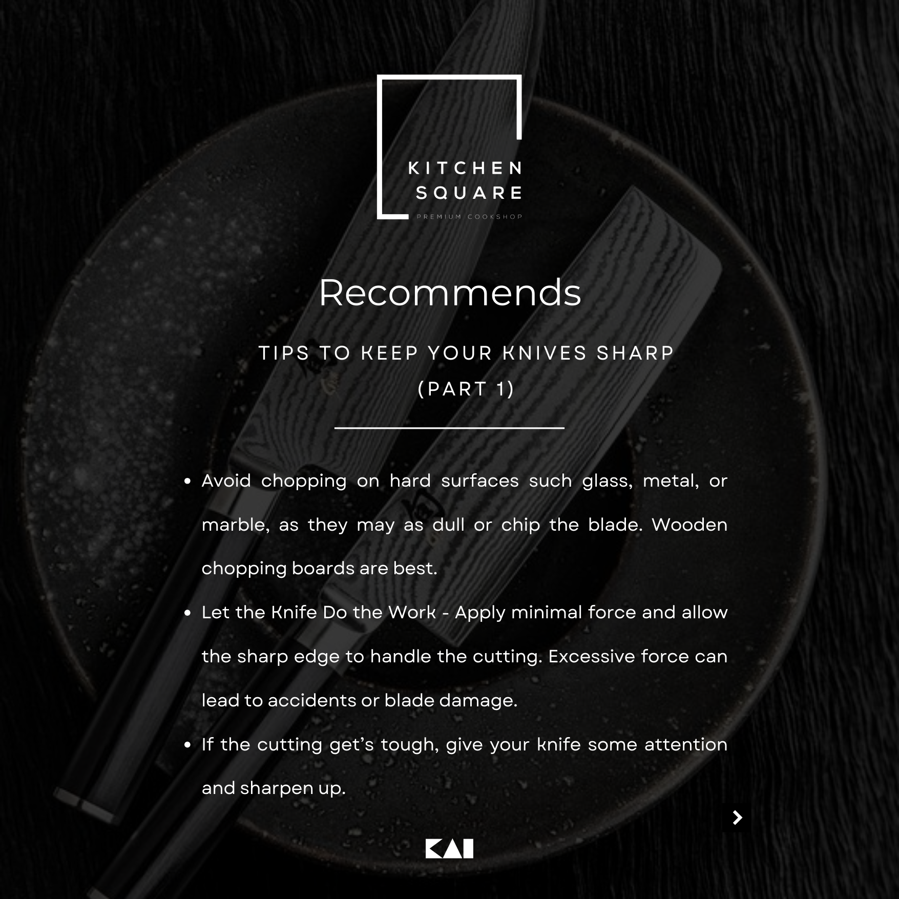 SHUN Classic Santoku Knife (18cm) - Black