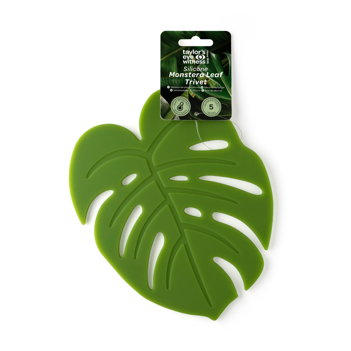 Taylor's Eye Witness - Silicone Monstera Leaf Trivet