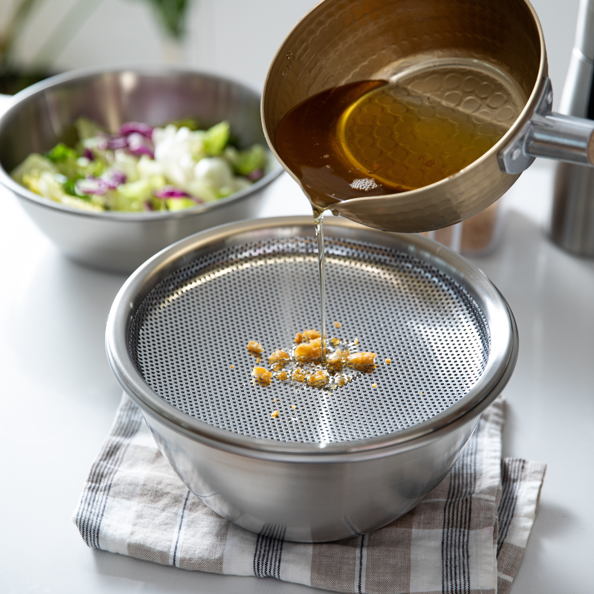 SHIMOYAMA Stainless Steel 3pc Bowl Set