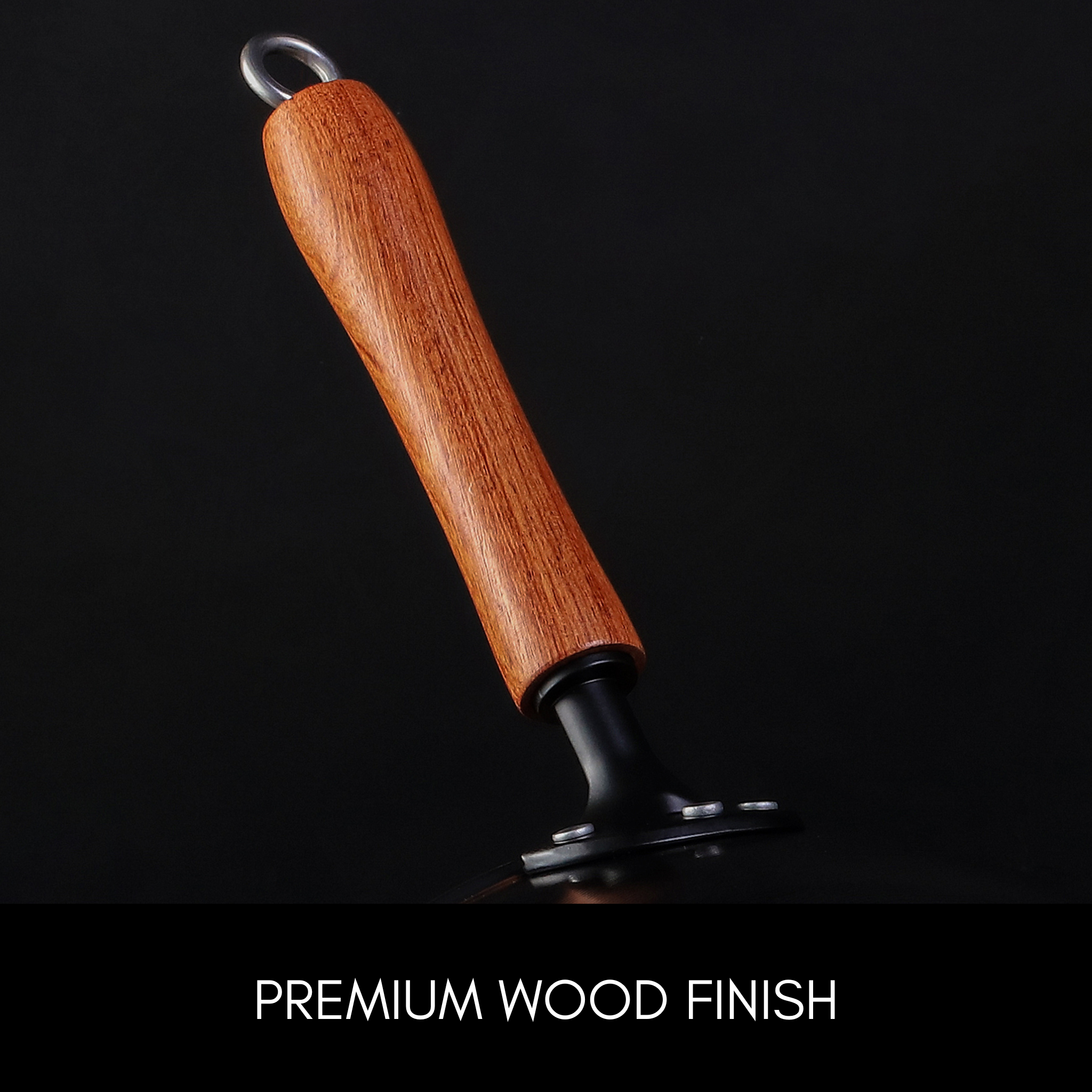 Minotedo NITRI-BLACK™ Carbon Steel WOKs - 30cm
