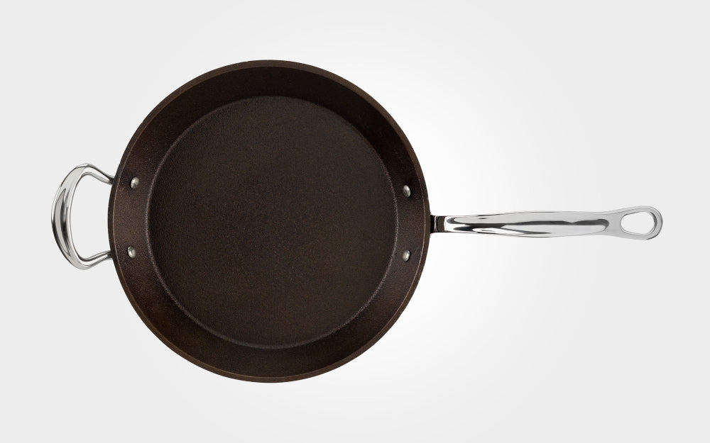 Samuel Groves Britannia 28cm Cast Iron Skillet Frypan