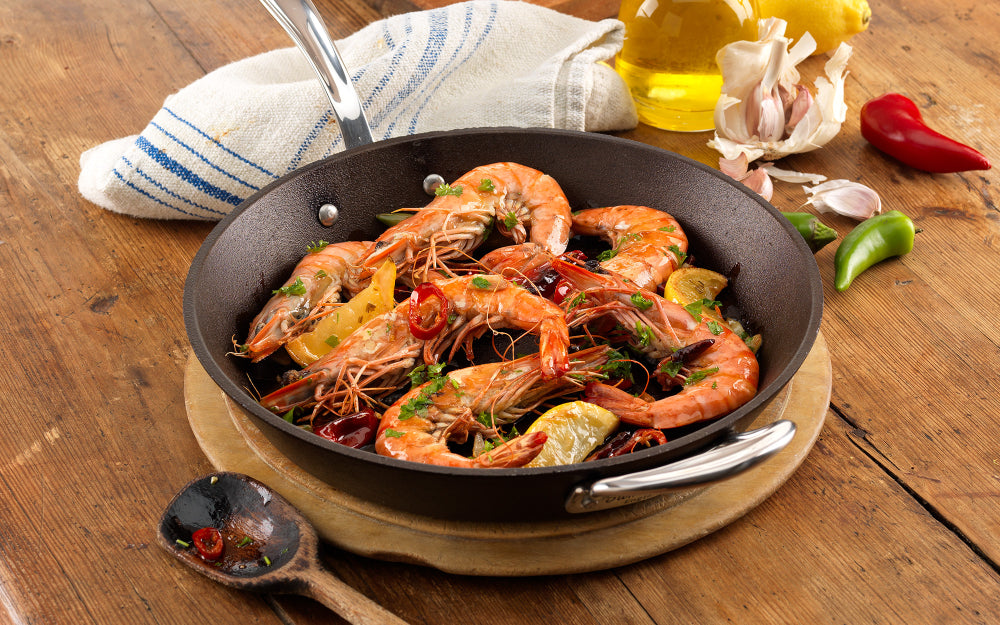 Samuel Groves Britannia 28cm Cast Iron Skillet Frypan