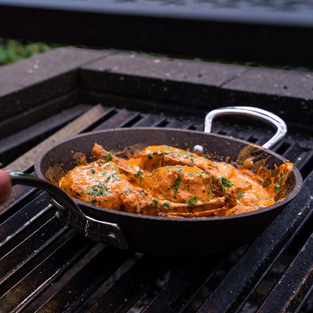 Samuel Groves Britannia 28cm Cast Iron Skillet Frypan