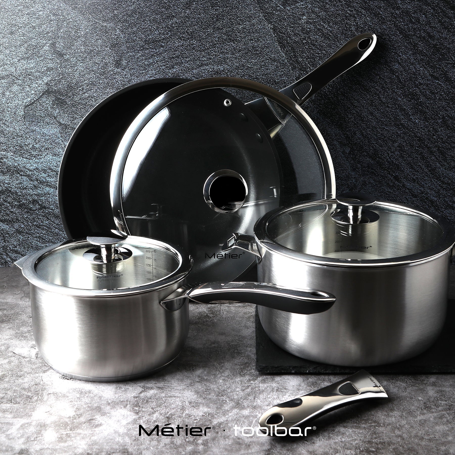 ON~&~OFF 22CM CASSEROLE and Patented Detachable Handle