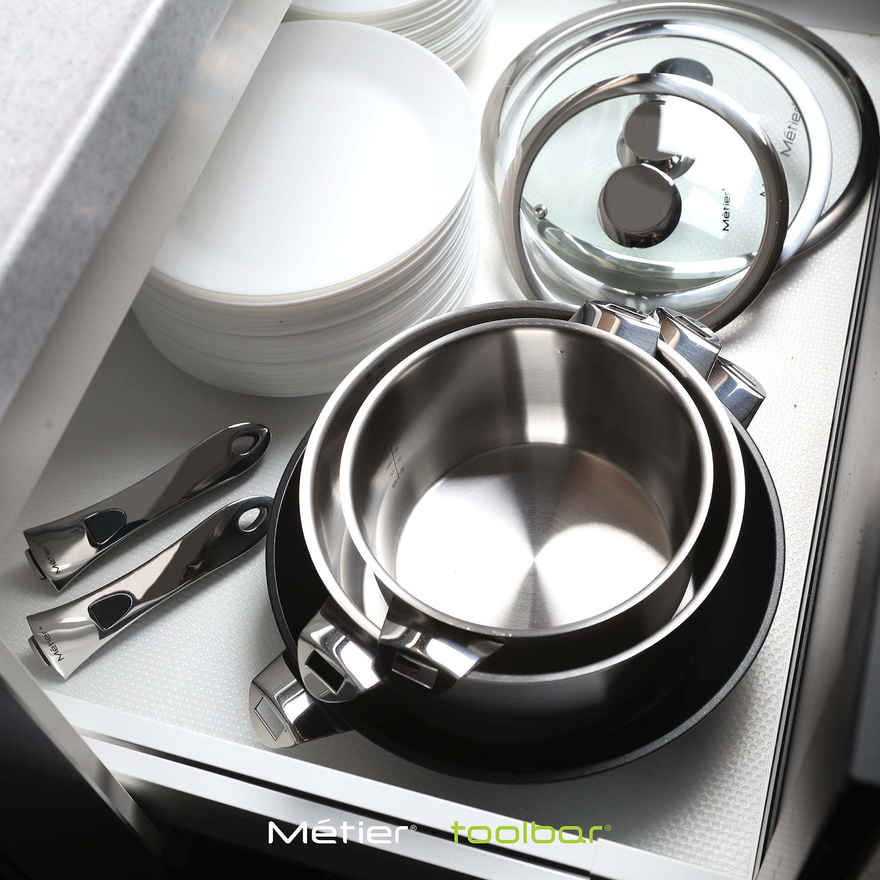 ON~&~OFF 22CM CASSEROLE and Patented Detachable Handle