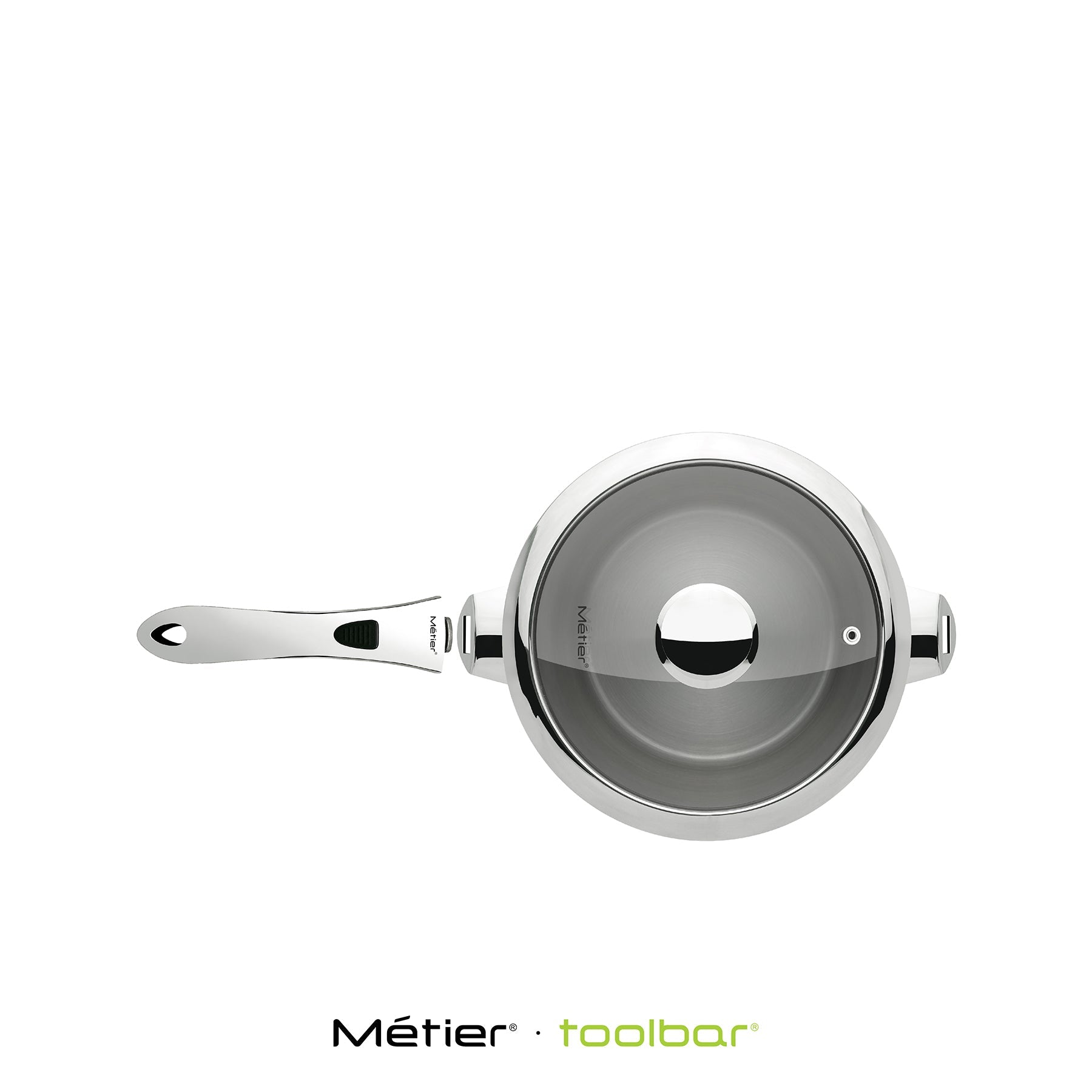 Metier On & Off Casserole Pot with Detachable Handle / 22cm