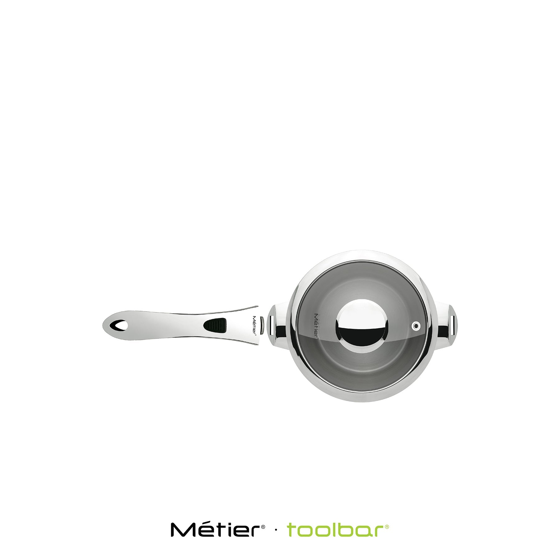 Metier On & Off Triply Saucepan with Detachable Handle / 17cm