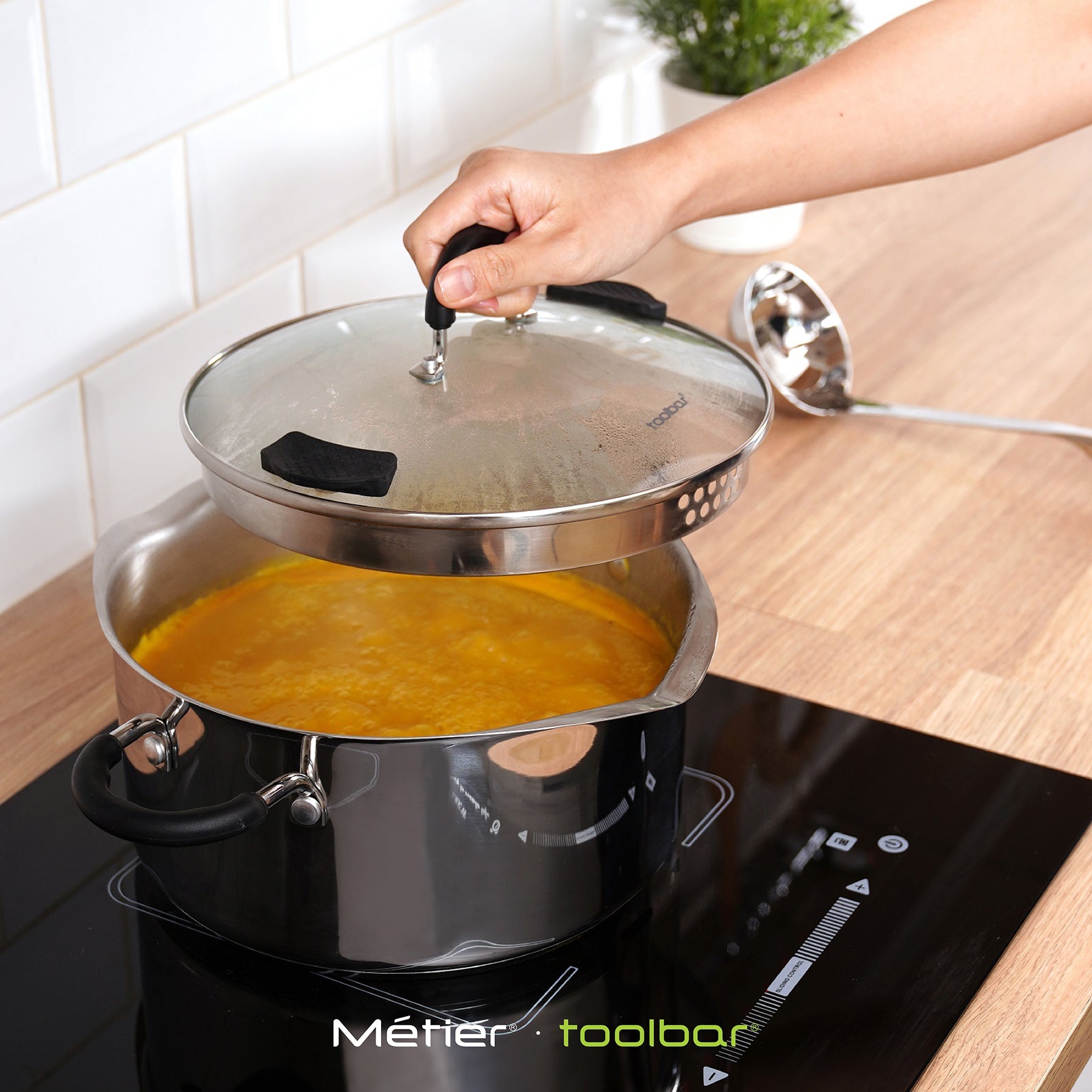 SPOUT COOKWARE SET 18/10 Stainless Steel