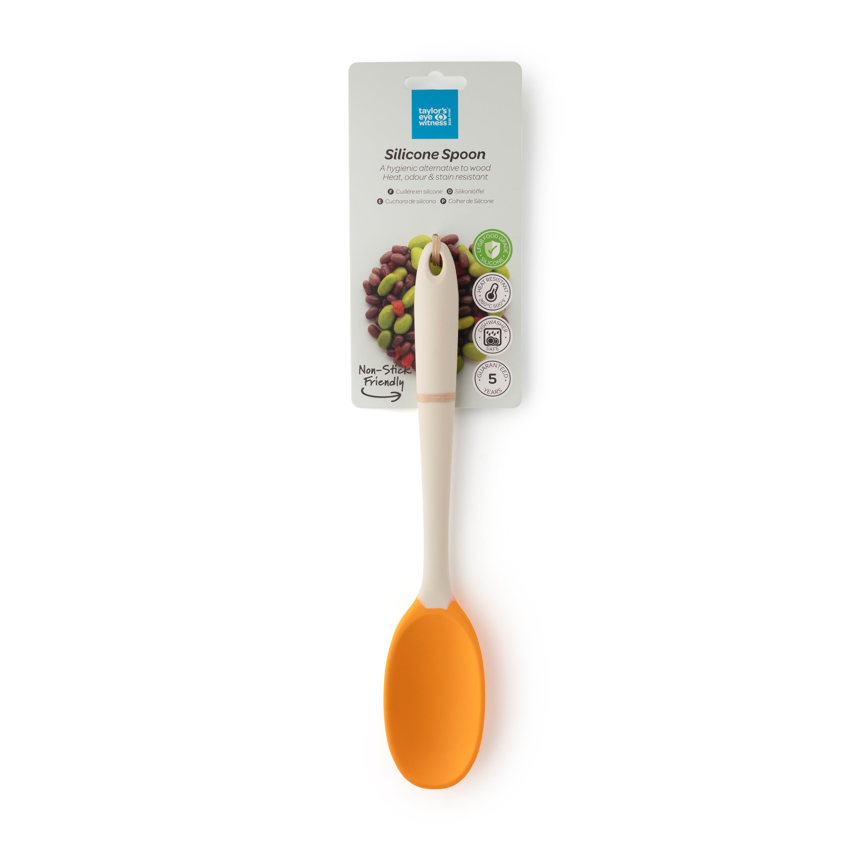 Taylor's Eye Witness -  Silicone Narrow Spoon (Buttermilk & Saffron) - 28cm
