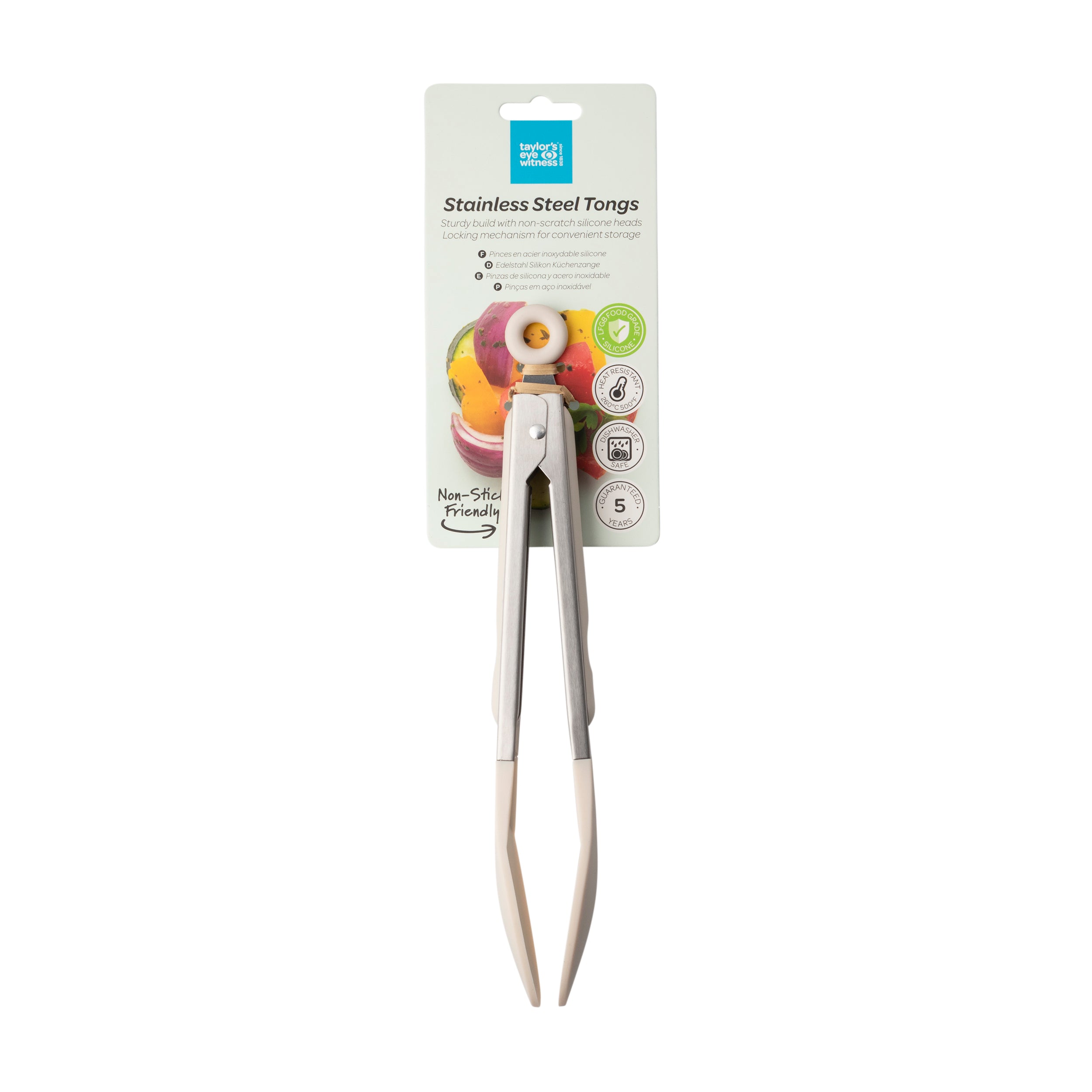 Taylor's Eye Witness - Stainless Steel Tongs (13 Colours)
