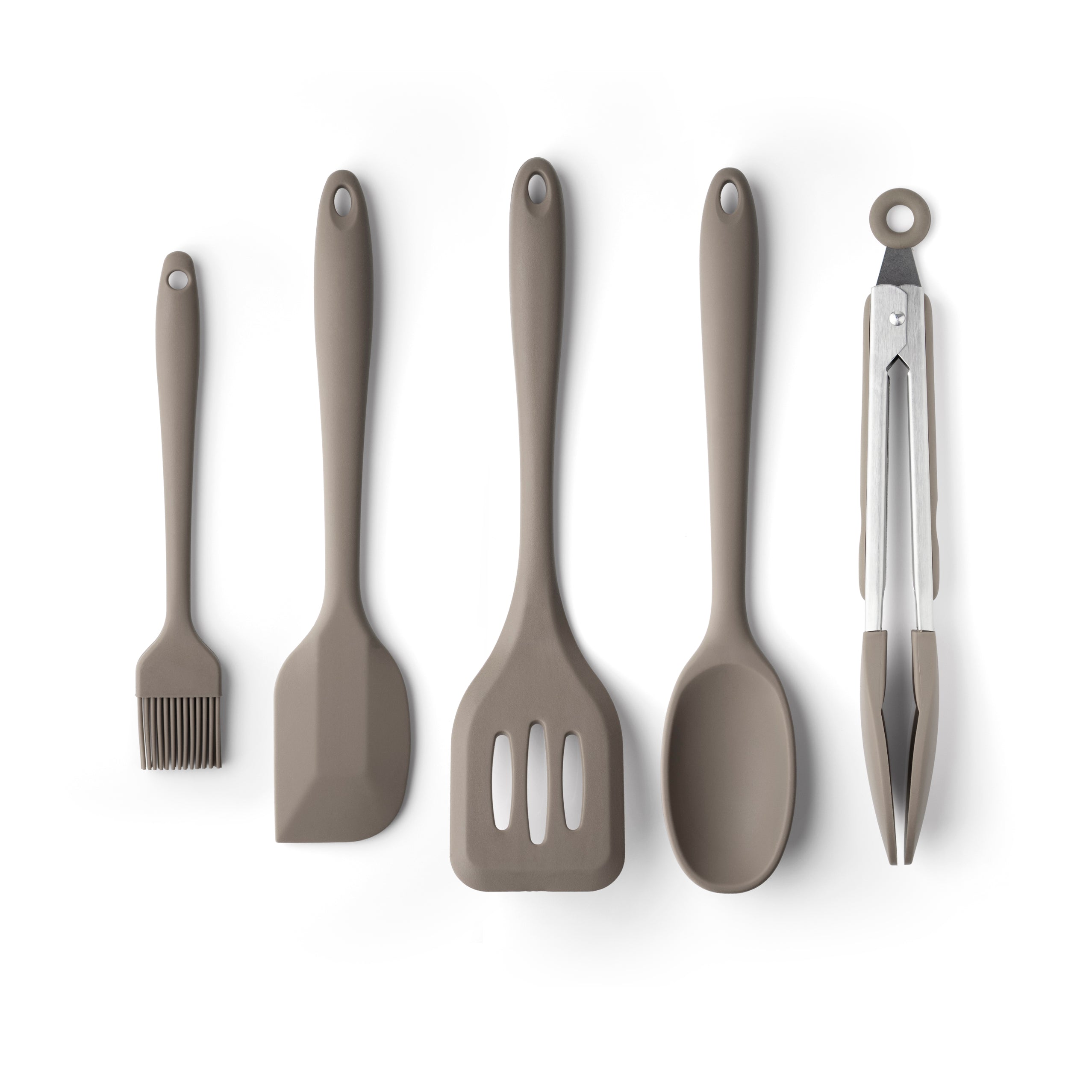Taylor's Eye Witness - Silicone 5-Piece Silicone Kitchen Utensils Set - 4 Colour Options