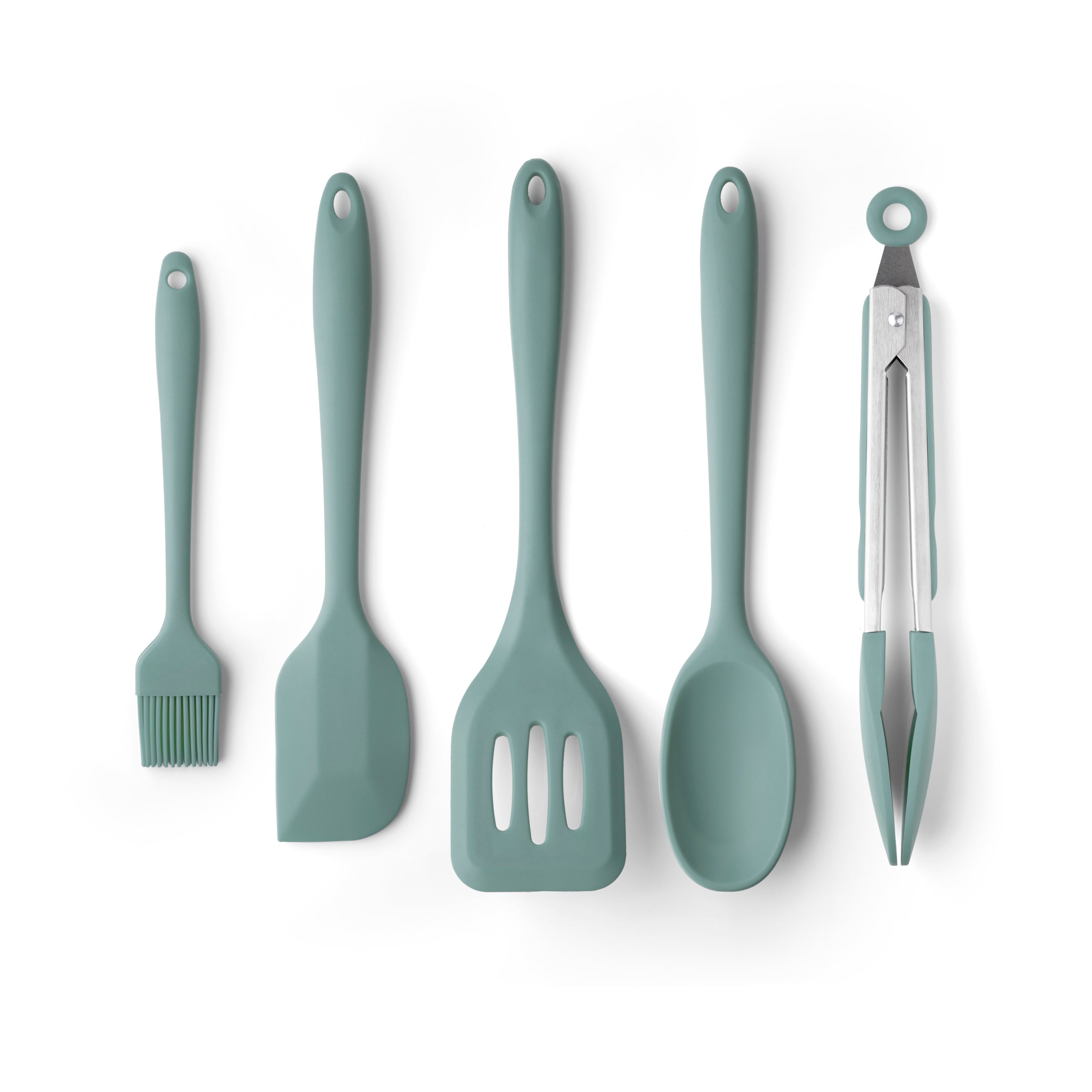 Taylor's Eye Witness - Silicone 5-Piece Silicone Kitchen Utensils Set - 4 Colour Options