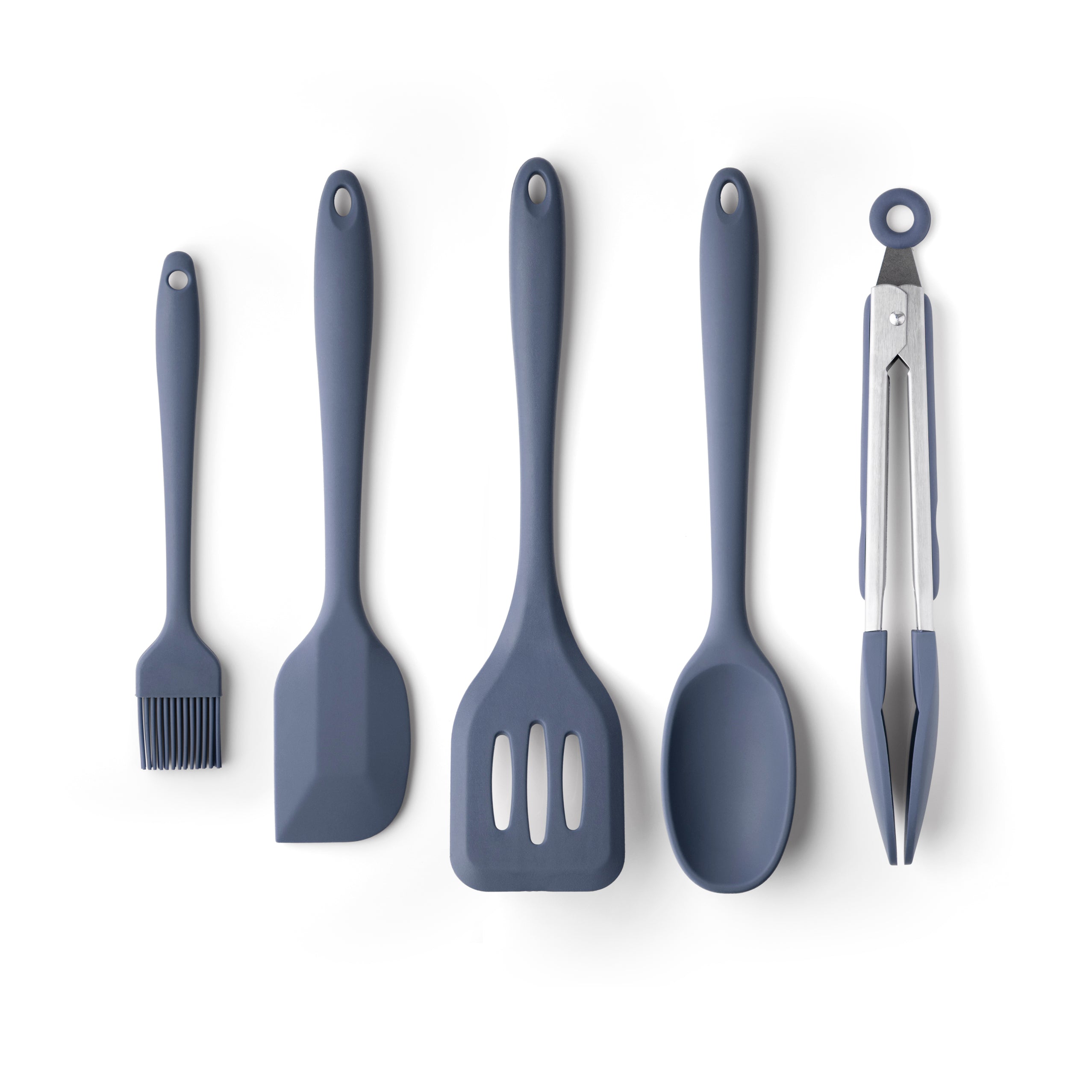 Taylor's Eye Witness - Silicone 5-Piece Silicone Kitchen Utensils Set - 4 Colour Options