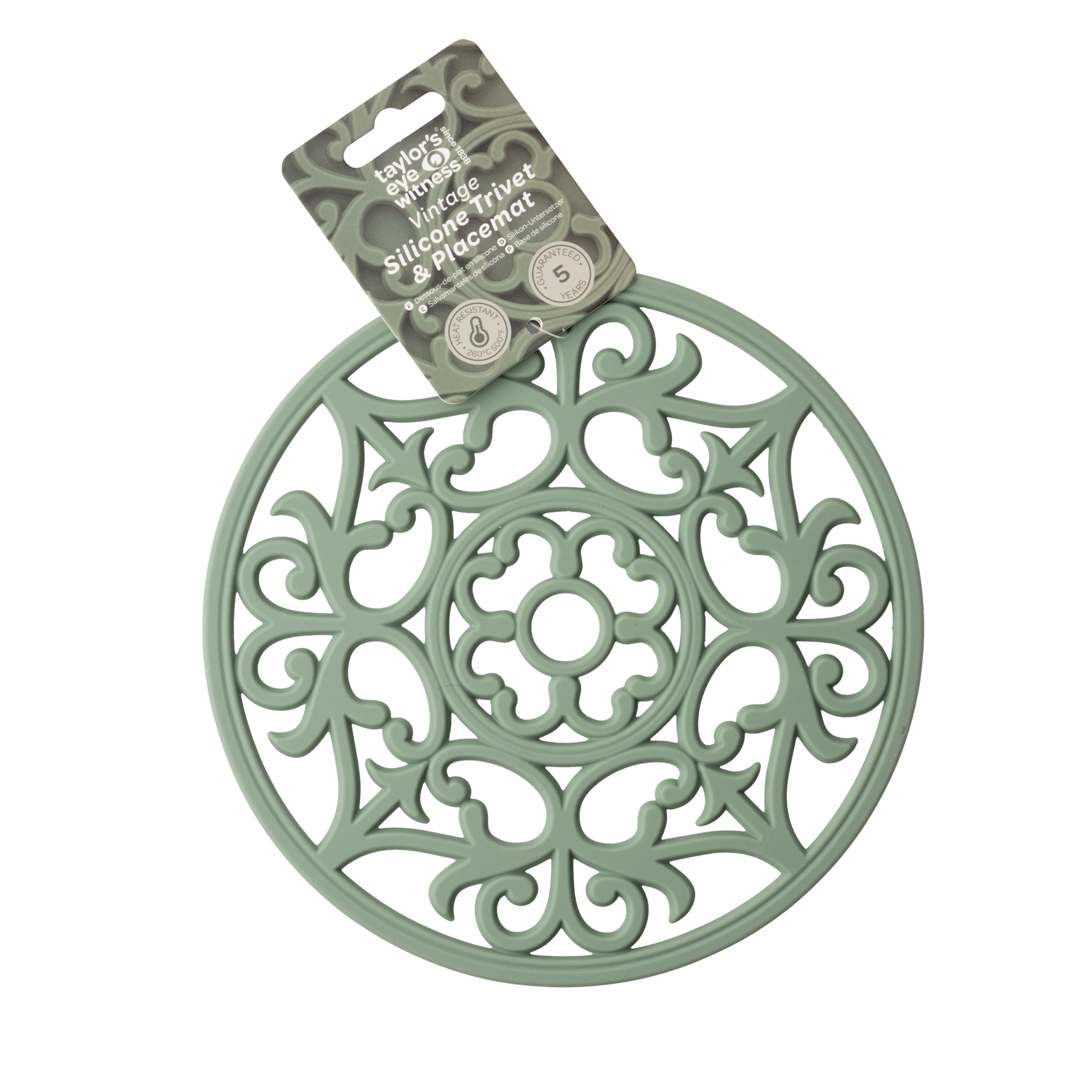 Taylor's Eye Witness - Silicone Vintage Style Round Trivet