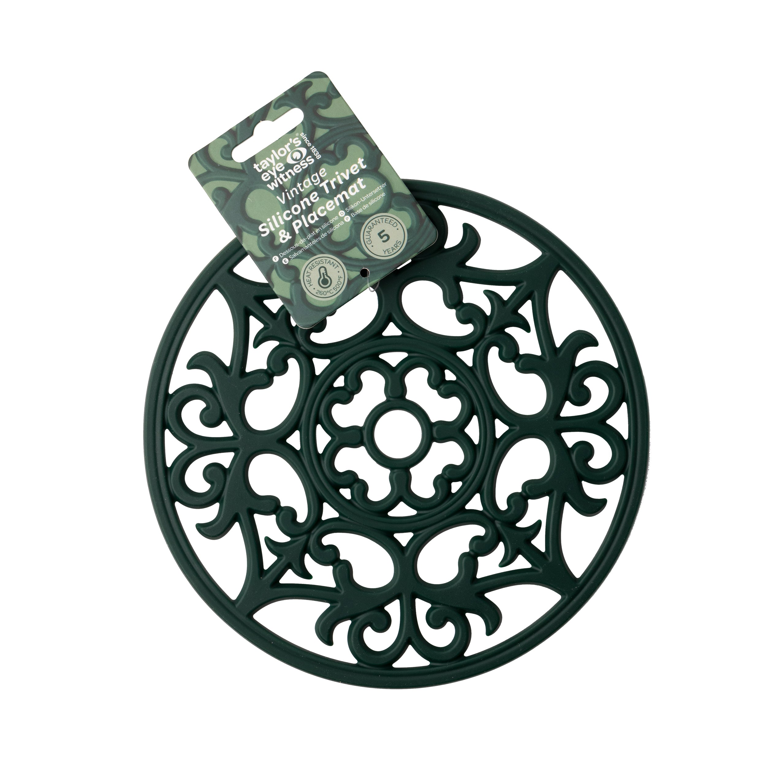 Taylor's Eye Witness - Silicone Vintage Style Round Trivet