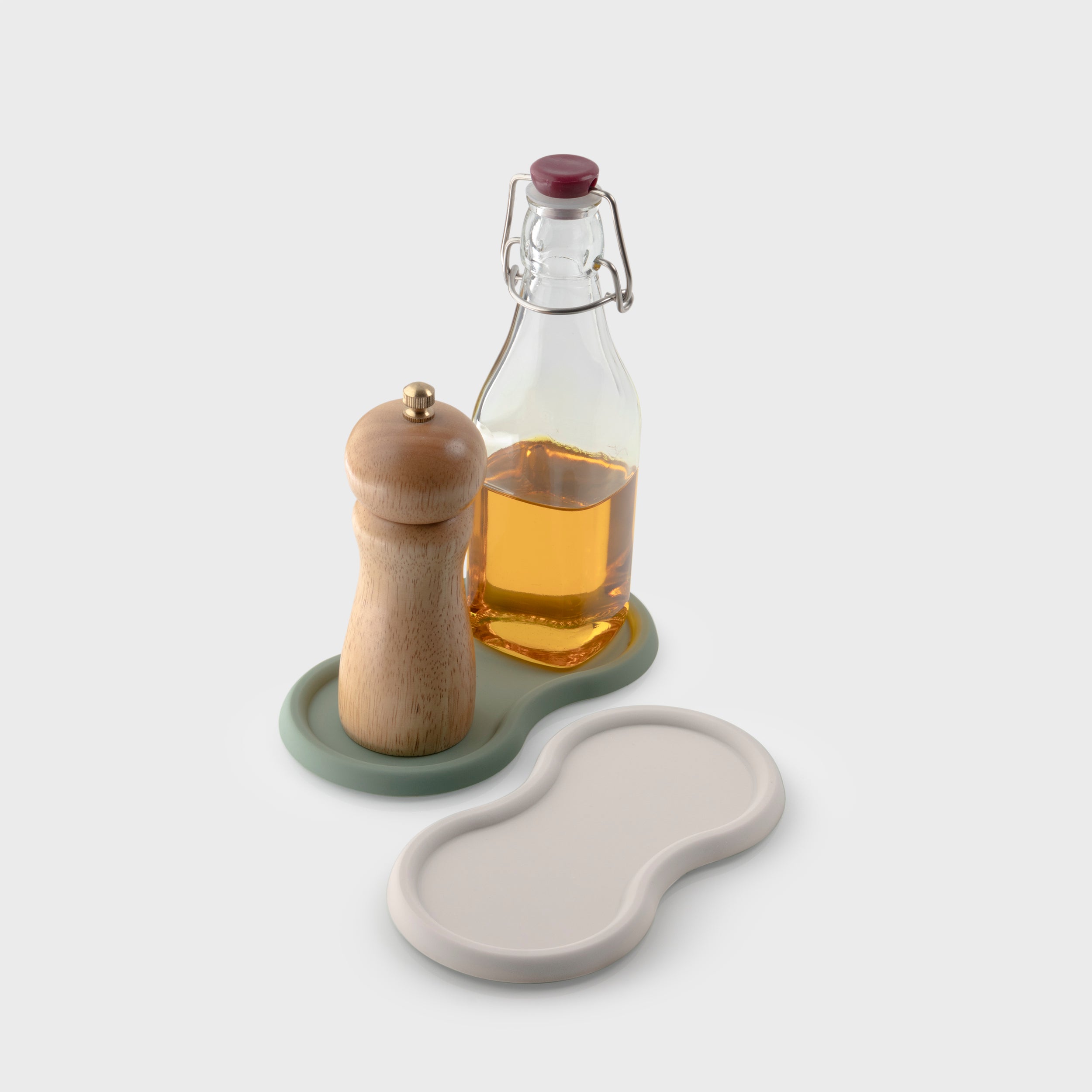 Taylor's Eye Witness - Silicone Salt & Pepper Mill and Bottle Stand - 3 Colours