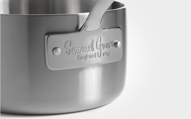 Samuel Groves Classic 16cm Tri-Ply Saucepan with Lid