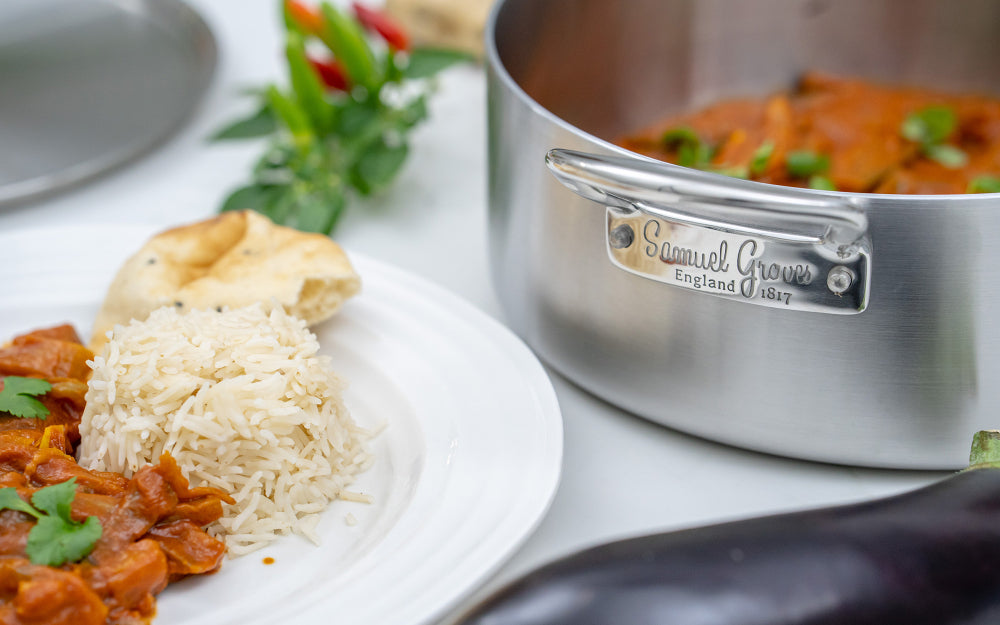 Samuel Groves Classic Tri-ply Stainless Steel Casserole Pan