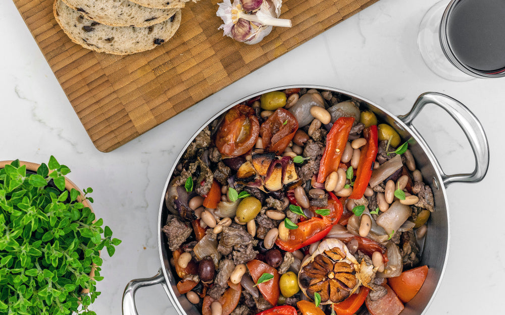 Samuel Groves Classic Tri-ply Stainless Steel Casserole Pan