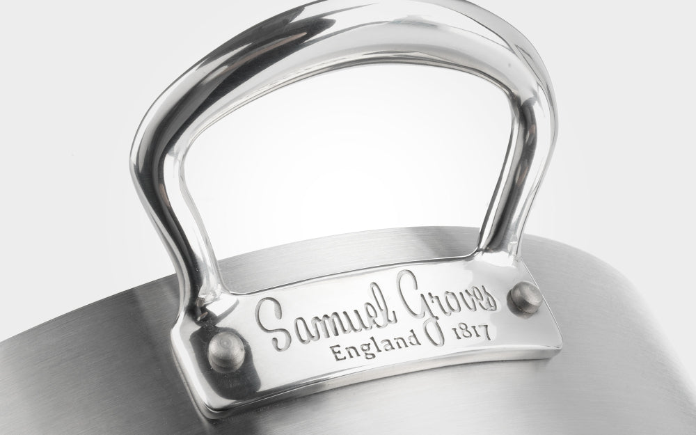 Samuel Groves Classic Tri-ply Stainless Steel Casserole Pan