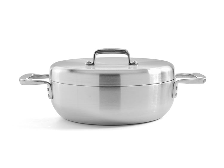 Samuel Groves Urban 26cm Stainless Steel Triply Chefs Pan with Dome Lid