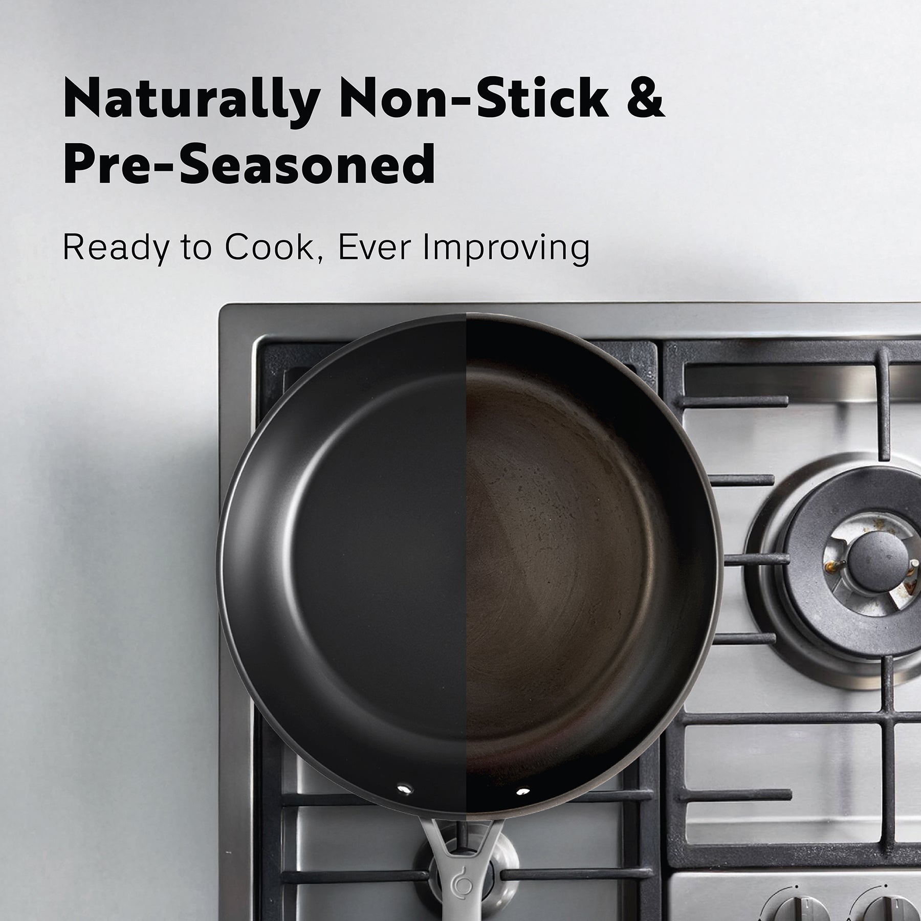 Procasa Pre-seasoned Tri-ply Carbon Steel Pan 30cm -PRE-ORDER