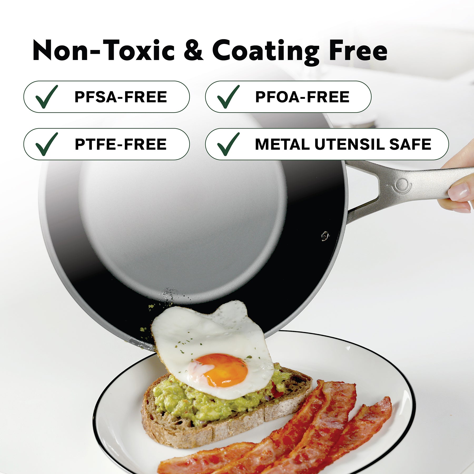 Procasa Pre-seasoned Tri-ply Carbon Steel Pan 30cm -PRE-ORDER