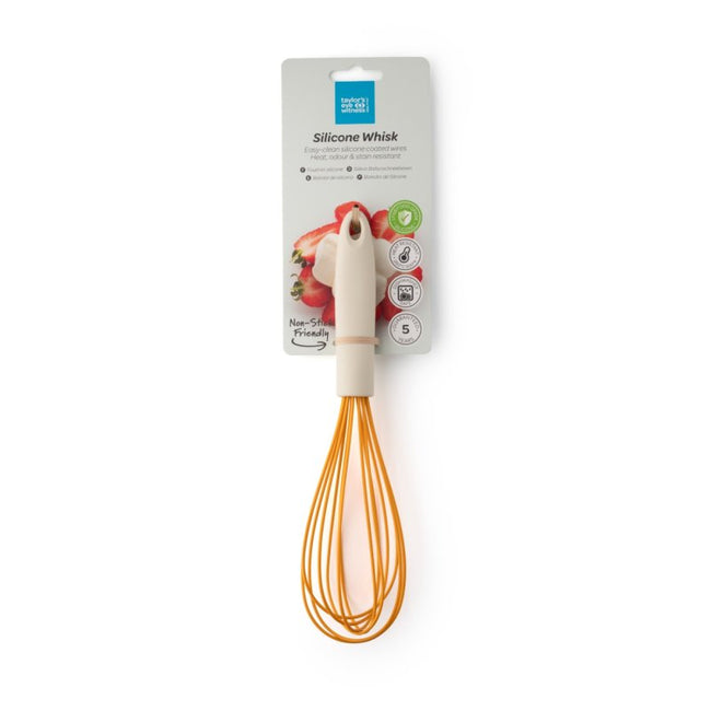 Taylor's Eye Witness - Buttermilk & Saffron Silicone Whisk – 29cm