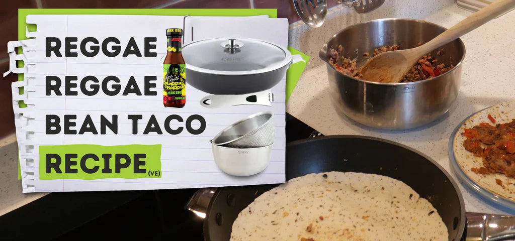 REGGAE REGGAE BEAN TACO RECIPE (VE)