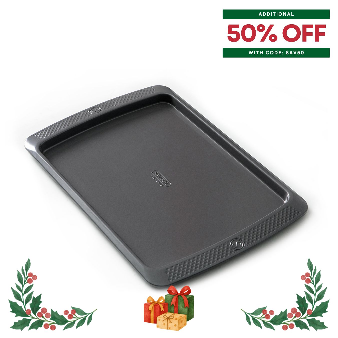 Artisan Series Non-stick Rimmed Baking Tray - 9"x13"