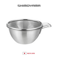 SHIMOYAMA Mixing bowl with handle + Nesting Mesh Sieve - 2pc Set