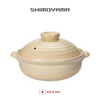SHIMOYAMA - Vanguard Bankoyaki Burnt Clay Pot White