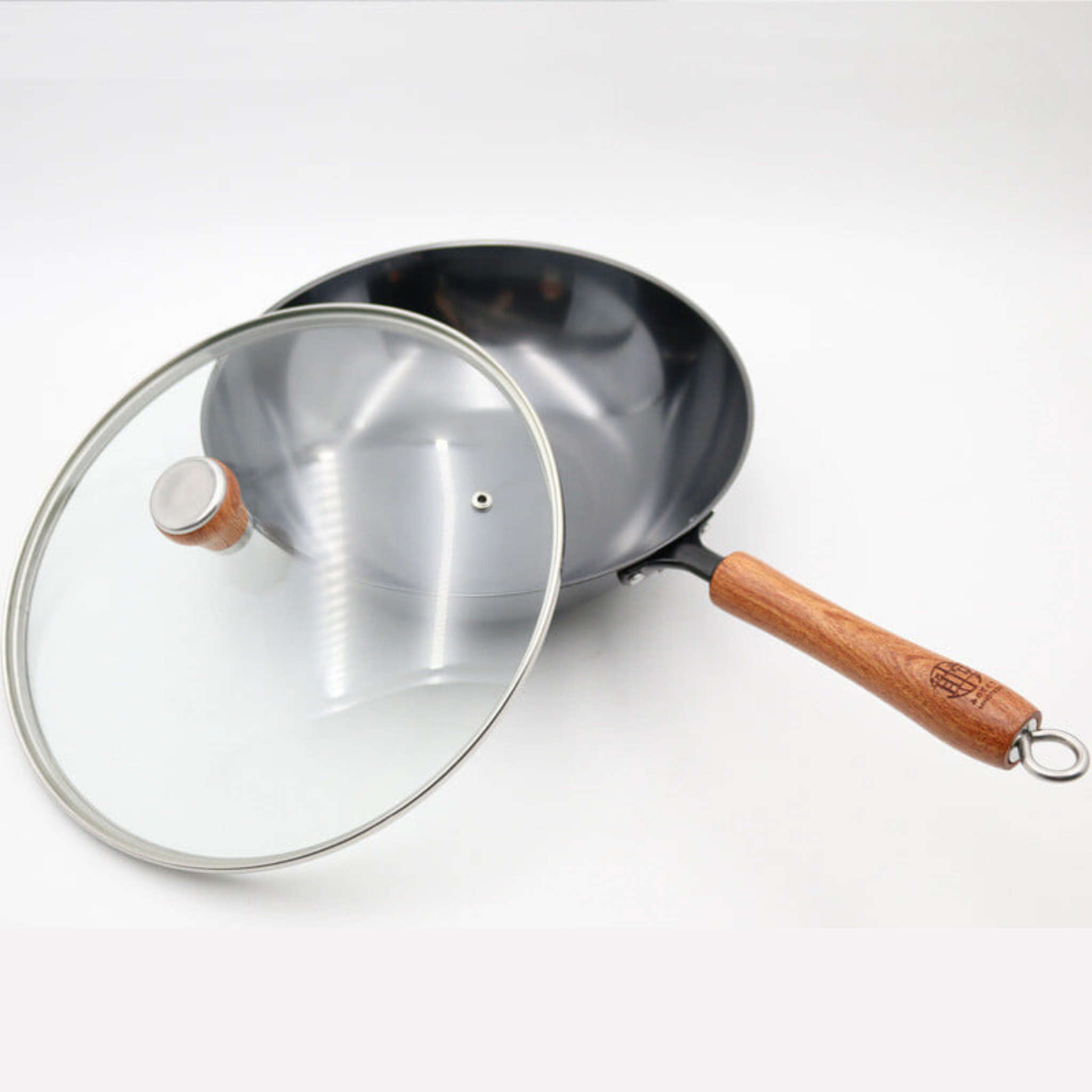 Minotedo NITRI-BLACK™ Carbon Steel WOKs - 30cm