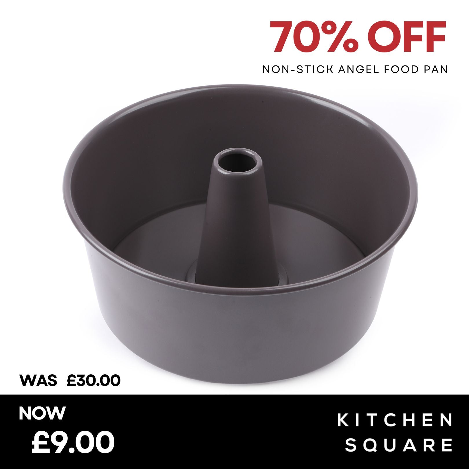 Artisan Series 10-Inch Non-stick Angel Food Cake Pan