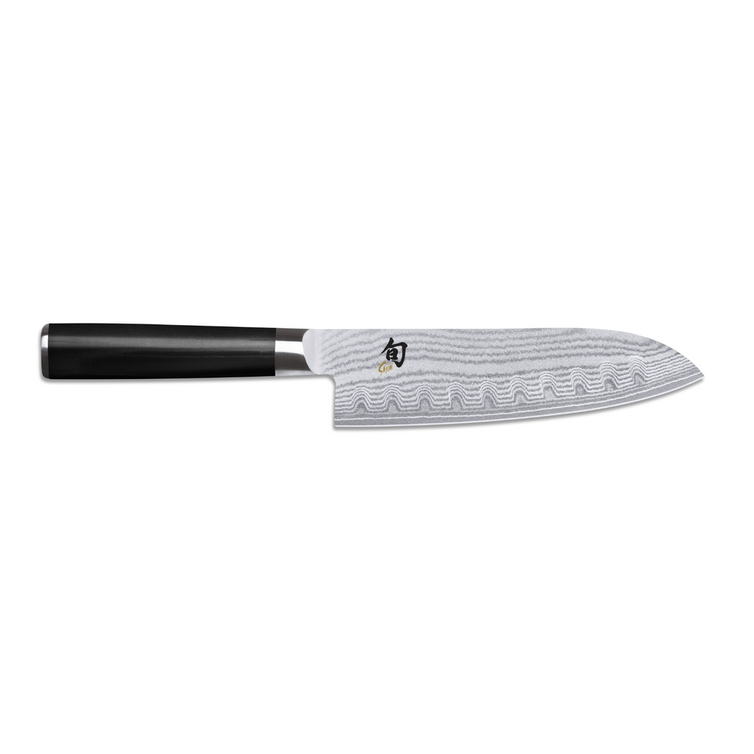 SHUN Classic Scalloped Santoku Knife - 18cm