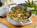 Samuel Groves Urban Series 26cm Stainless Steel Triply Chefs Pan with Domed Lid