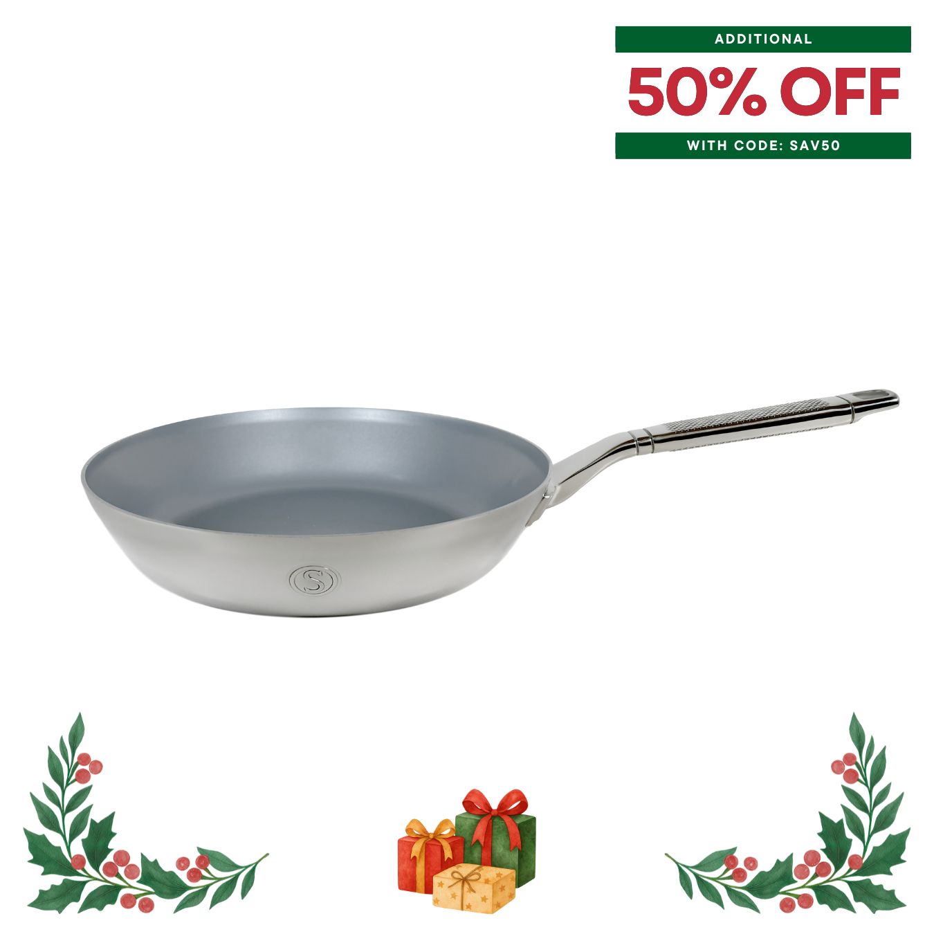 Saveur Selects Voyage Series Tri-ply Non-stick Fry Pan - 25cm