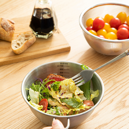 Shimoyama Mixing Bowl and Nesting Mesh Sieve / 2 Piece Set