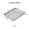 SHIMOYAMA Nesting Stainless Steel 3pc Tray Set