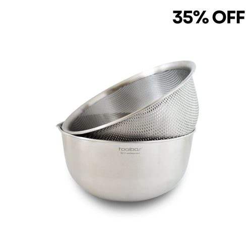 21CM MIXING BOWL & COLANDER