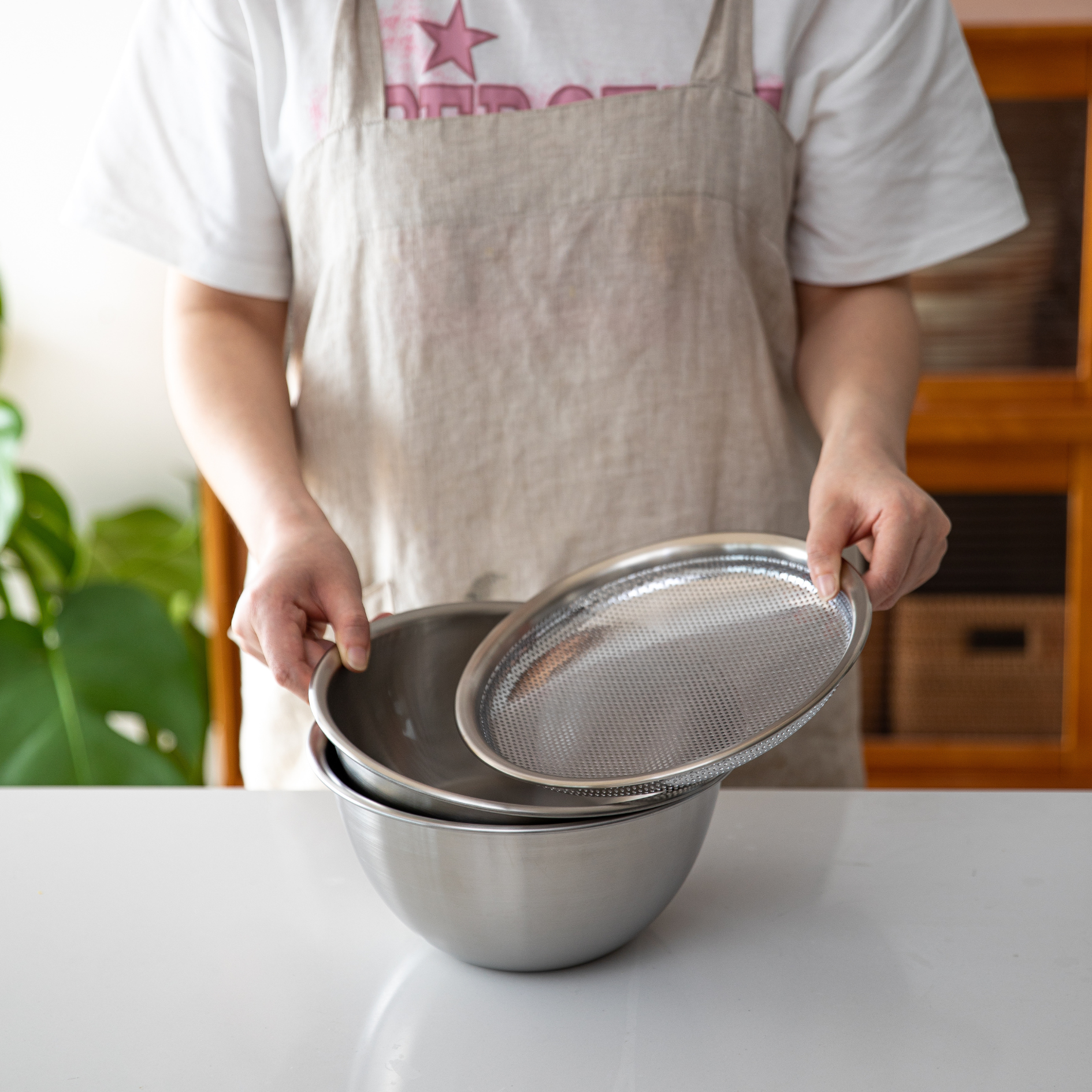 SHIMOYAMA Stainless Steel 3pc Bowl Set