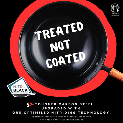 Minotedo Carbon Steel Wok