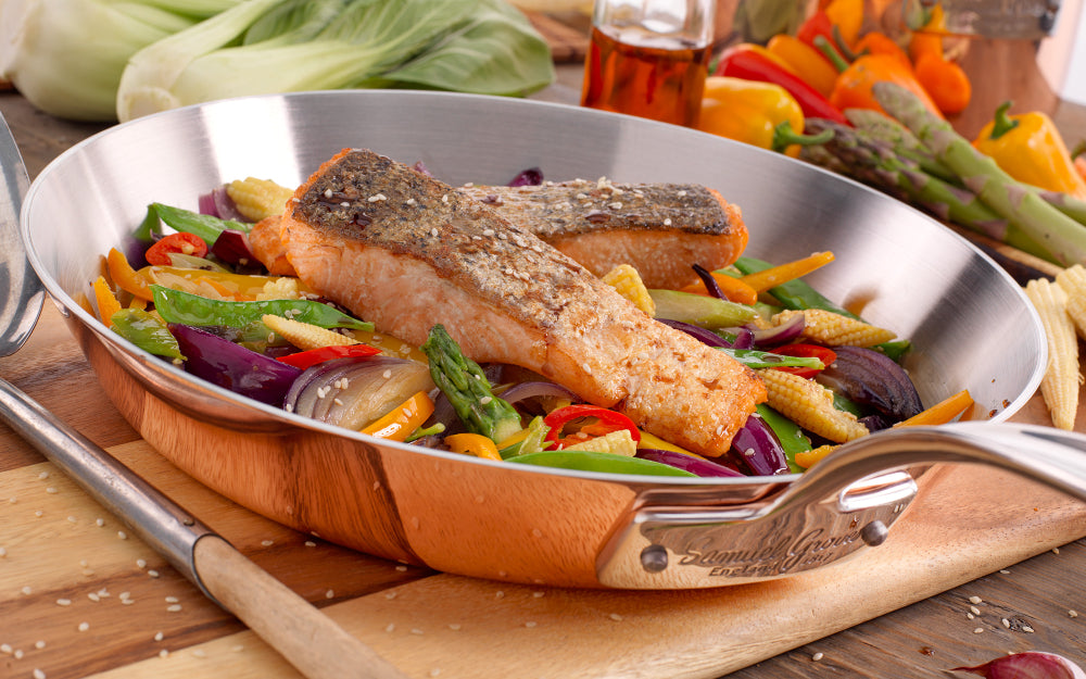 Samuel Groves Copper Induction Frying Pans