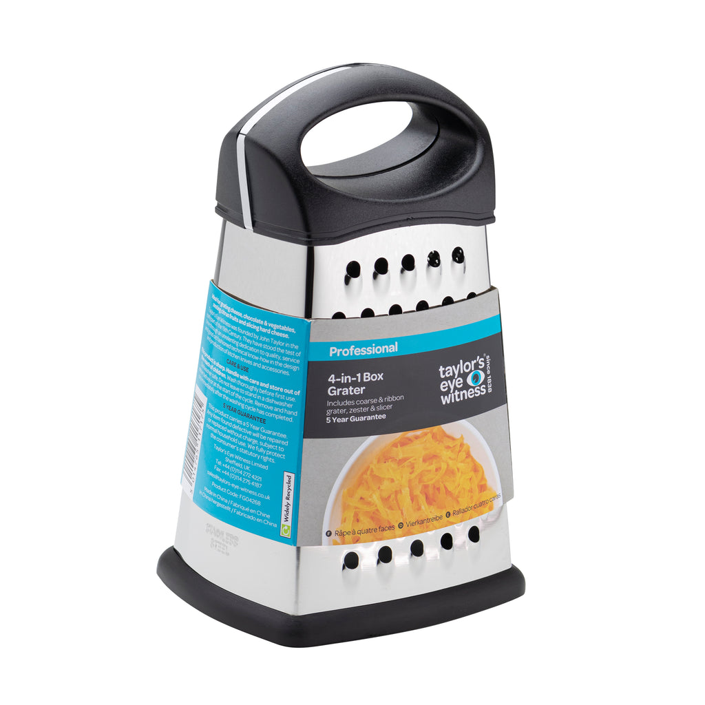 Taylor's Eye Witness - 4-Sided Box Grater