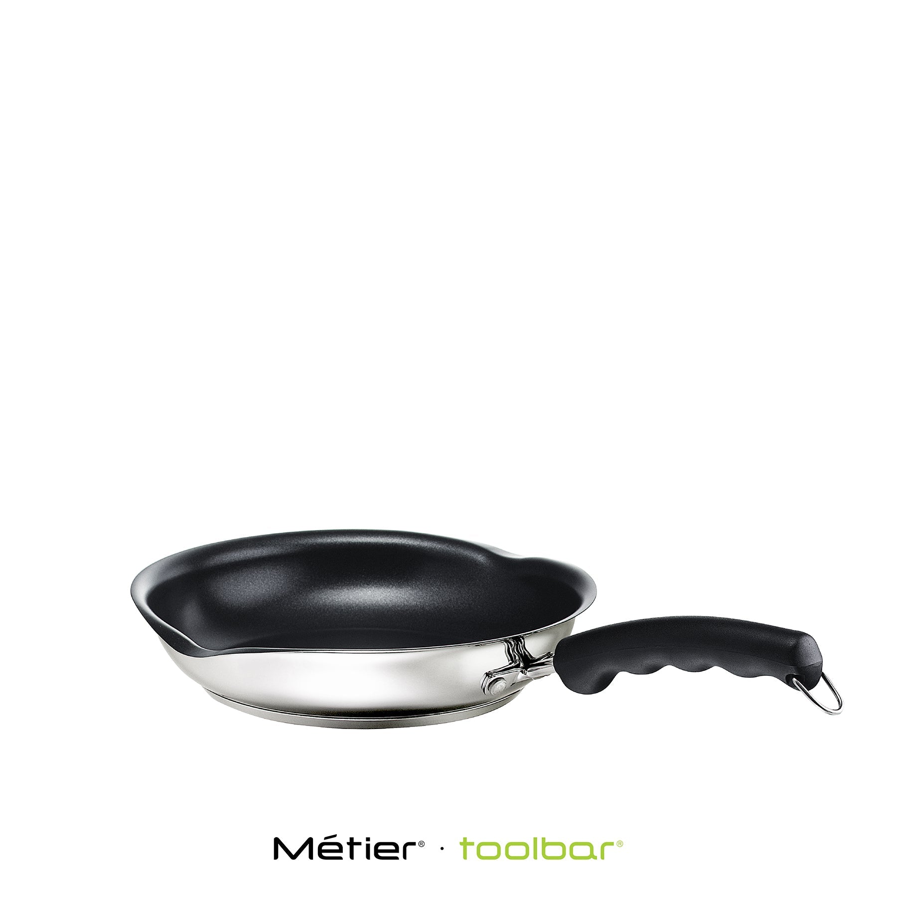 SPOUT 24CM FRYPAN 18/10 - Stainless Steel - PRE-ORDER NOW