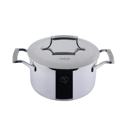 Saveur Selects Triply Casserole Pot with Lid / 3.8L