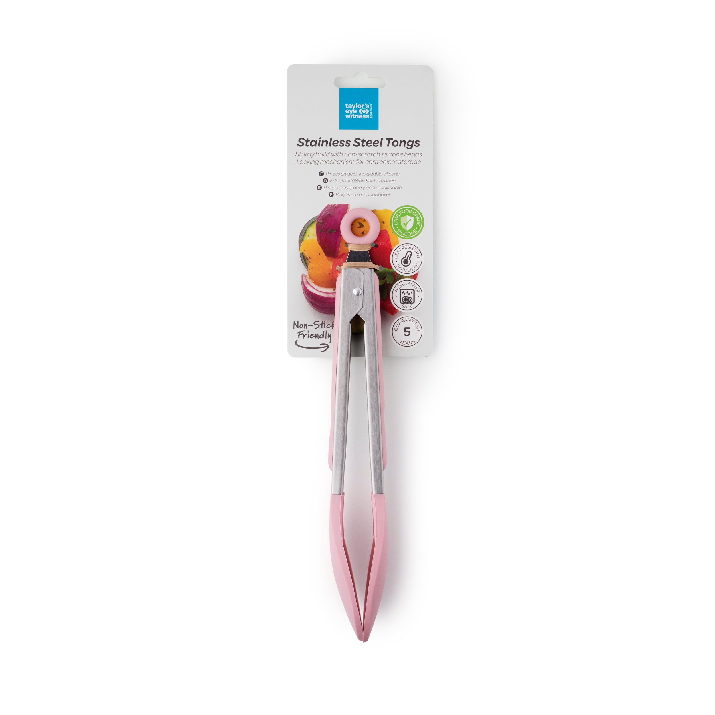 Taylor's Eye Witness - Stainless Steel Tongs (13 Colours)
