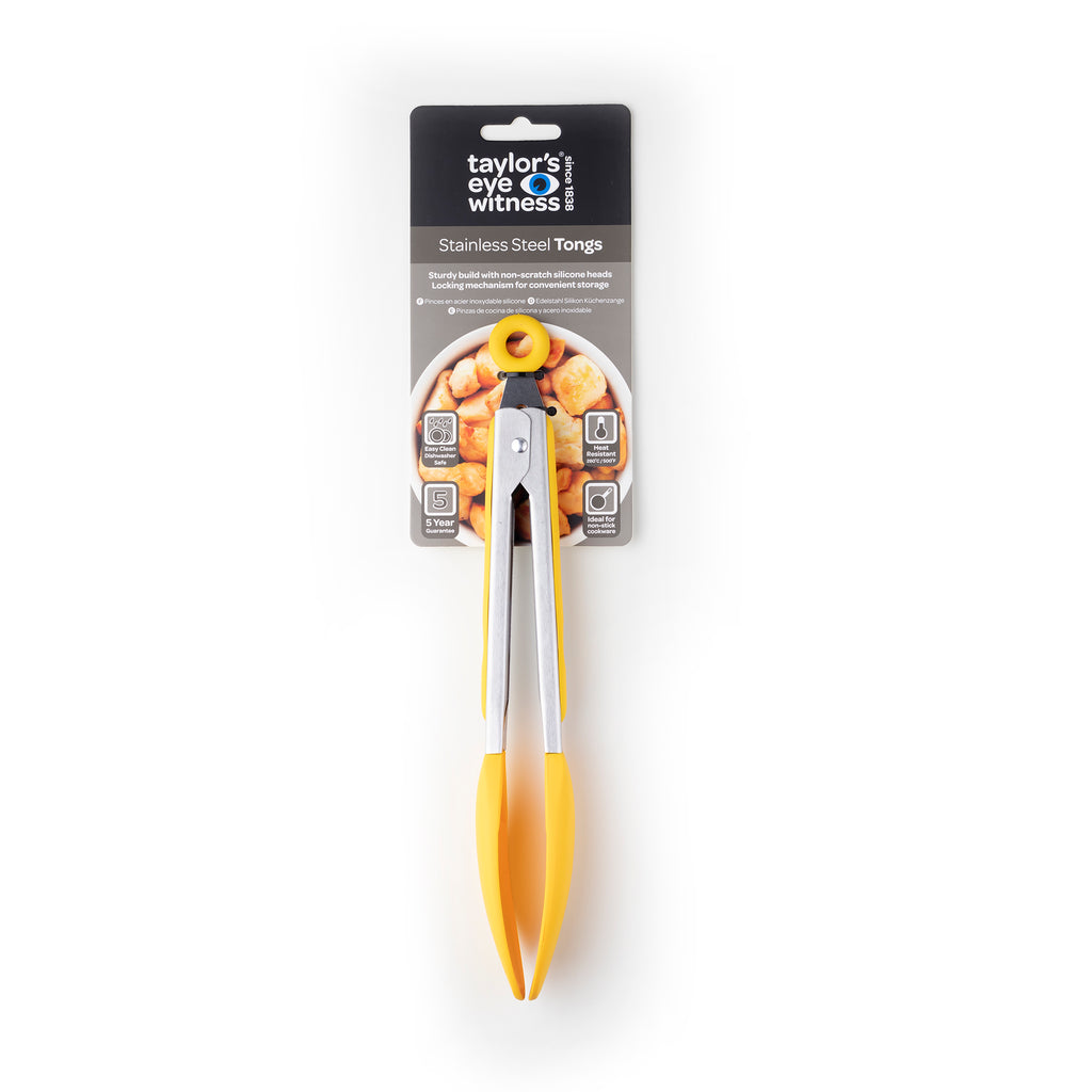 Taylor's Eye Witness - Stainless Steel Tongs (13 Colours)